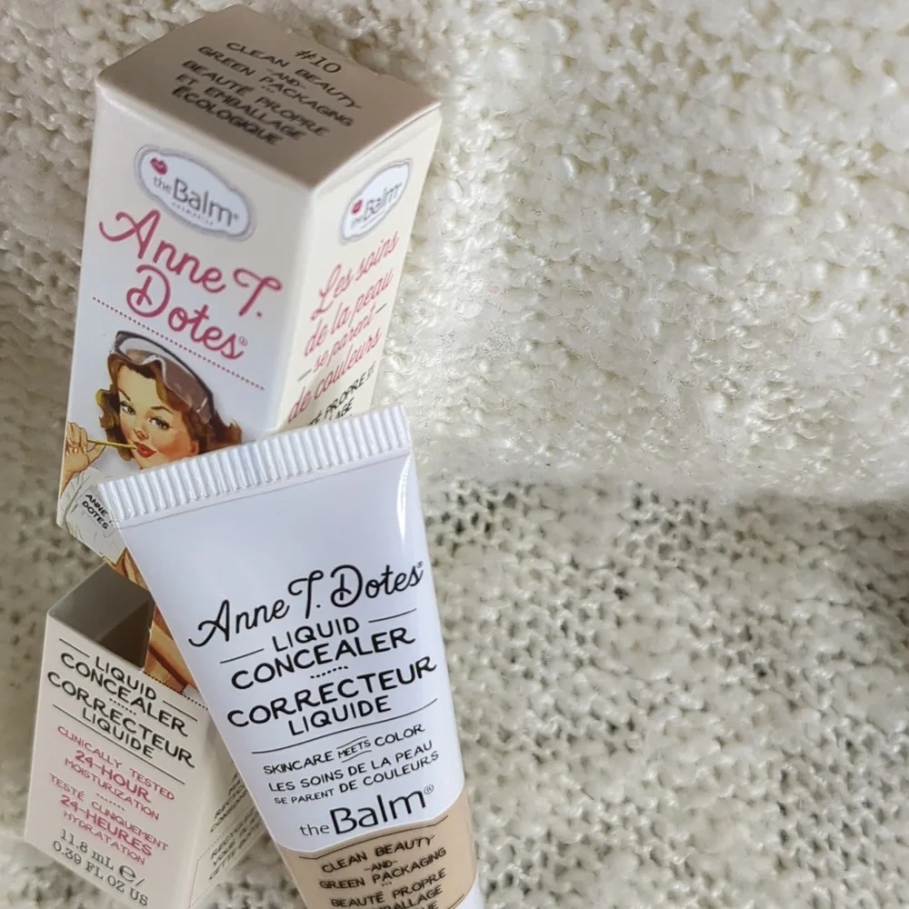 theBalm COSMETICS Anne T. Dotes Liquid Concealer in #10 Very Fair, 9g/0.32oz